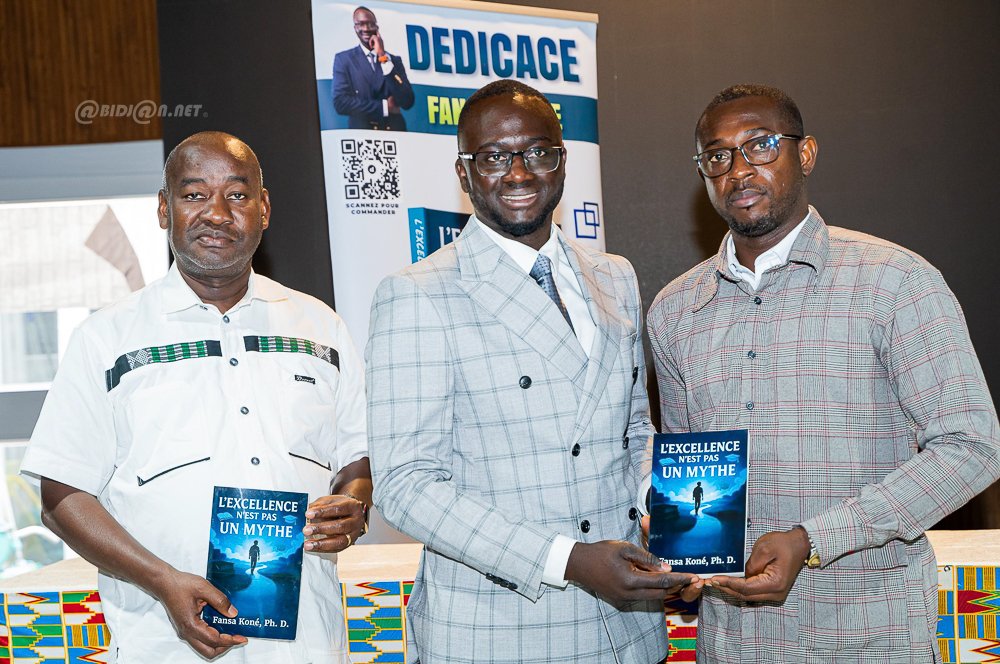 Dédicace du livre L’excellence n’est pas un mythe : Dr Fansa Koné engage la jeunesse africaine sur le chemin de la réussite  
