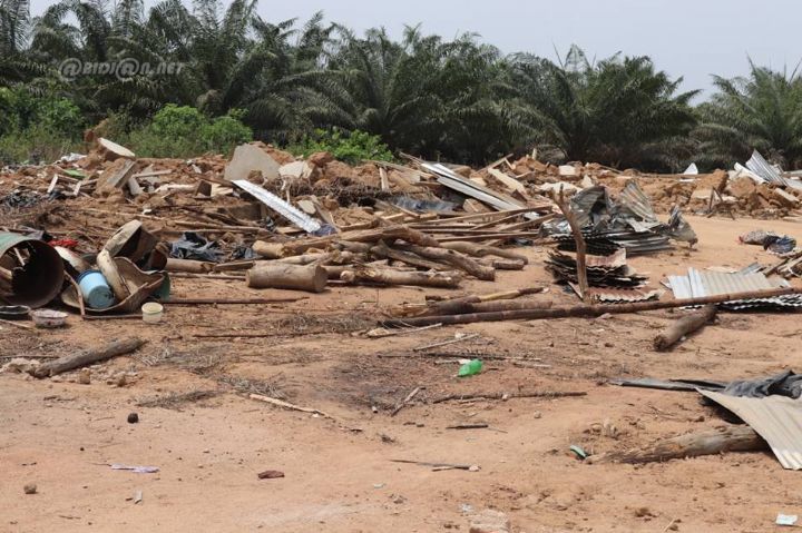 Litige foncier d’Ahua : Le campement Petit Guiglo de Tiassalé déguerpi