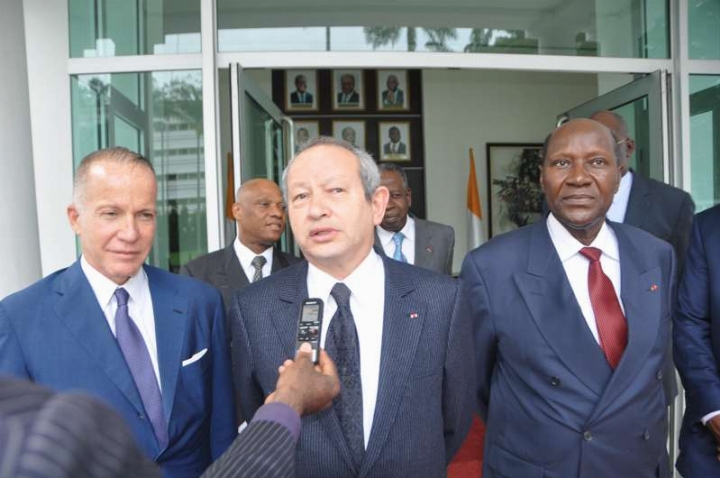 Economie : Daniel Kablan Duncan reçoit des hommes d’affaires égyptiens