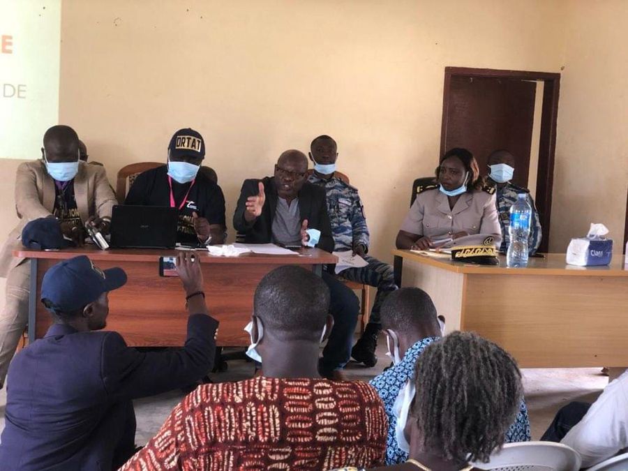 Département d'Agboville:  les populations de Céchi invitées à la prudence sur la route