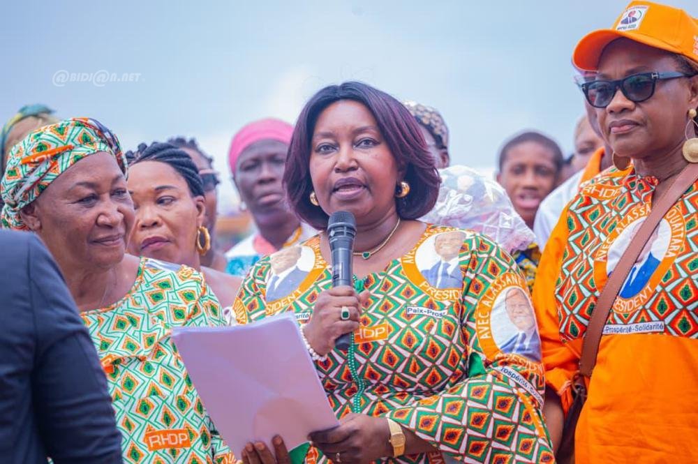Depuis Grand-Bassam, Me Linda Diplo aux populations : « Investissons dans le progrès en votant massivement le président Ouattara le 25 octobre 2025 »