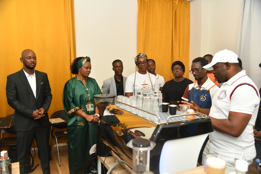 Des Baristas et Torréfacteurs ivoiriens formés à la gestion des Bars et des Kiosques à Café