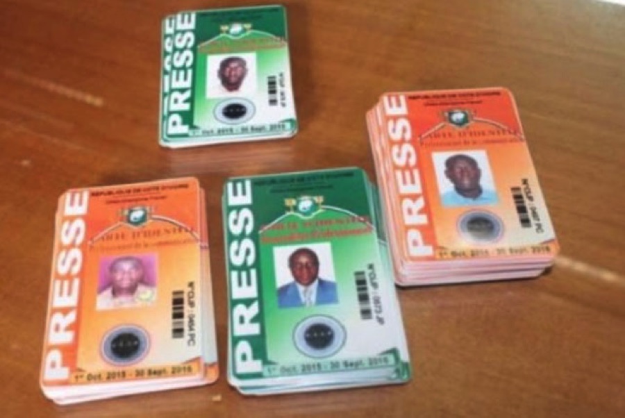 Côte d'Ivoire/Presse : début du retrait de la carte d'identité de Journaliste professionnel 2025