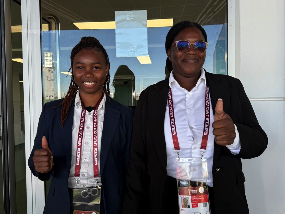 CAN Maroc 2025 : des étudiants ivoiriens intégrés au dispositif de la CAF à Agadir