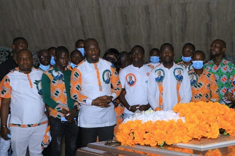 Des jeunes houphouétistes en ordre de bataille pour une Côte d’Ivoire solidaire