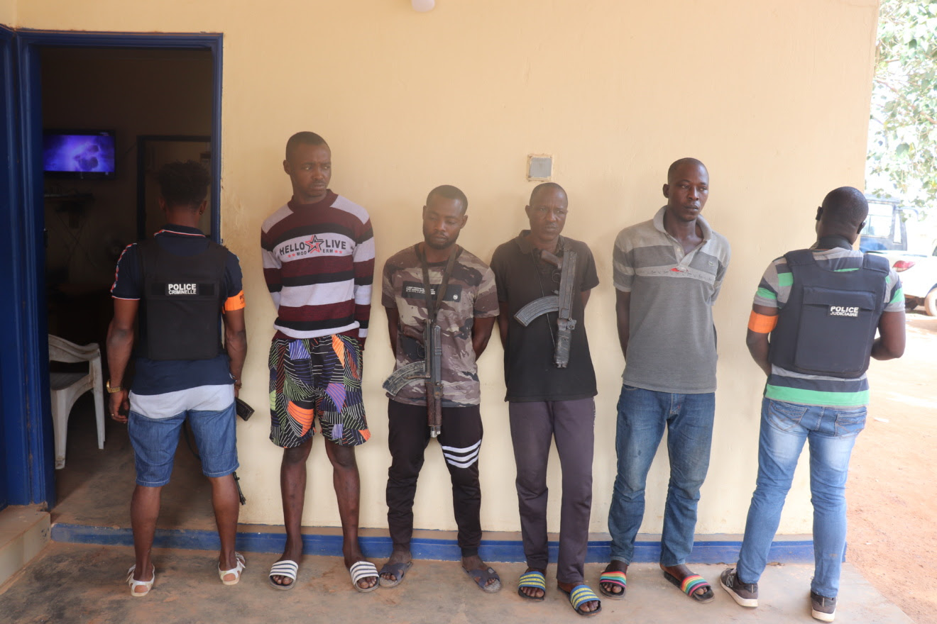 Des présumés braqueurs d’un opérateur économique libanais arrêtés par la police criminelle de Man