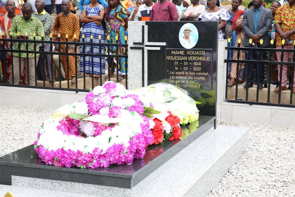 Deuil : la mère du président de l’Église CMA de Côte d’Ivoire inhumée à Oko Pharis (Bouaké)