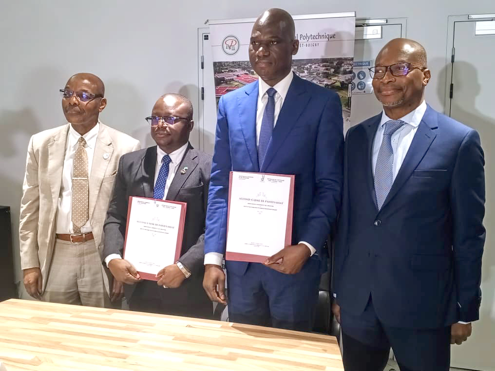 Développement industriel : Signature d'une convention-cadre entre le ministère du Commerce et de l'Industrie et l'INP-HB