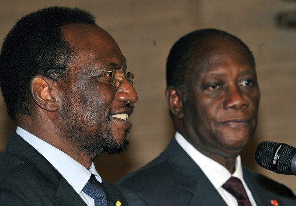 Le président malien par intérim reçu par le chef de l`Etat ivoirien