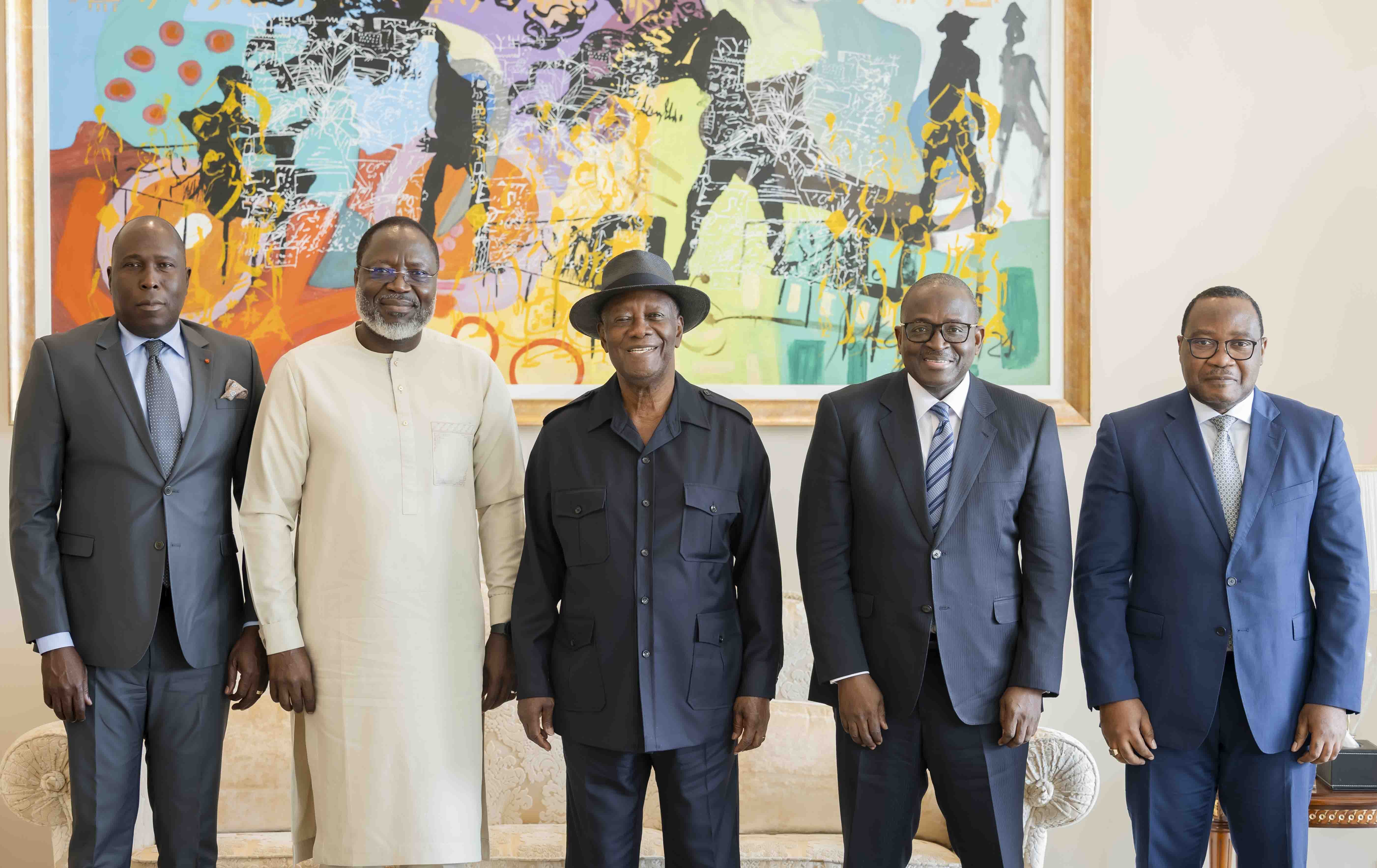 Le Chef de l’État a échangé avec le Président de la Commission de la CEDEAO