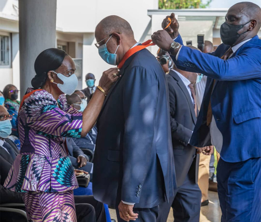 Distinction : le Premier Ministre Patrick Achi élevé à la Dignité de Grand-Officier