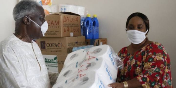 Covid-19/Région du Haut-Sassandra: Le président du Conseil régional et des cadres font un important don aux 4 départements