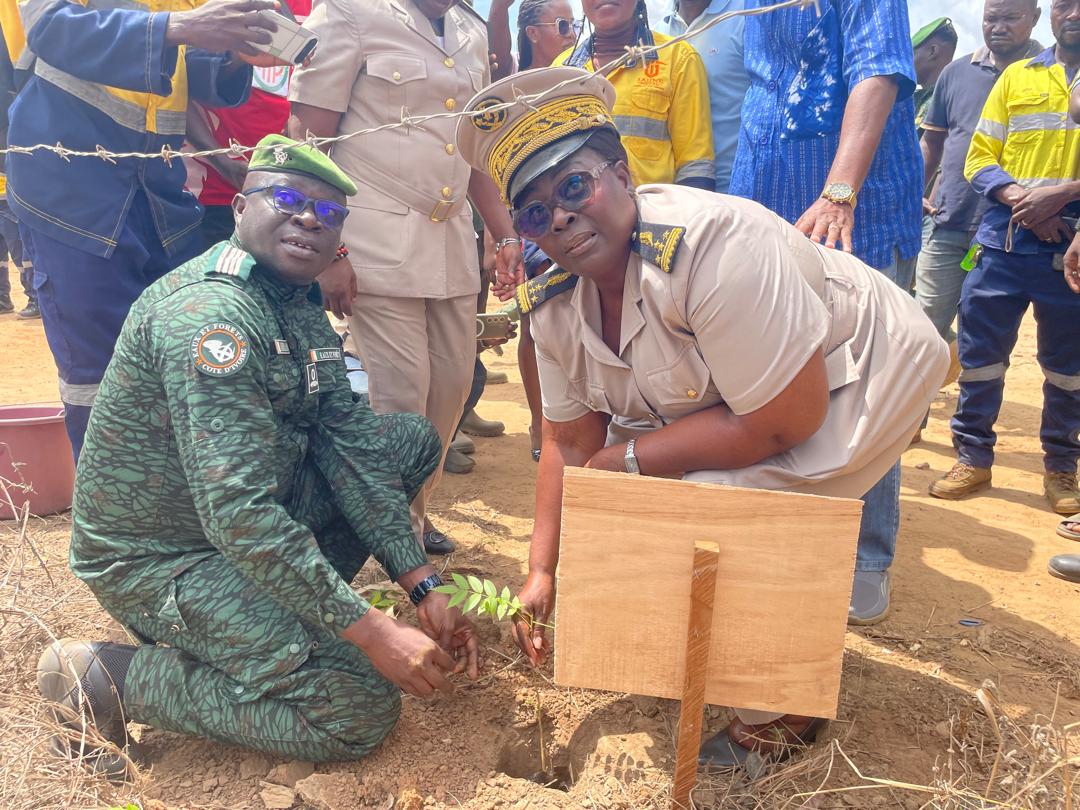 Djékanou: lancement d’une opération de reboisement de 1500 plants à Kouroudji