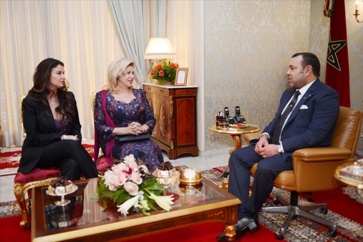 Dominique Ouattara a rendu visite au Roi Mohammed VI