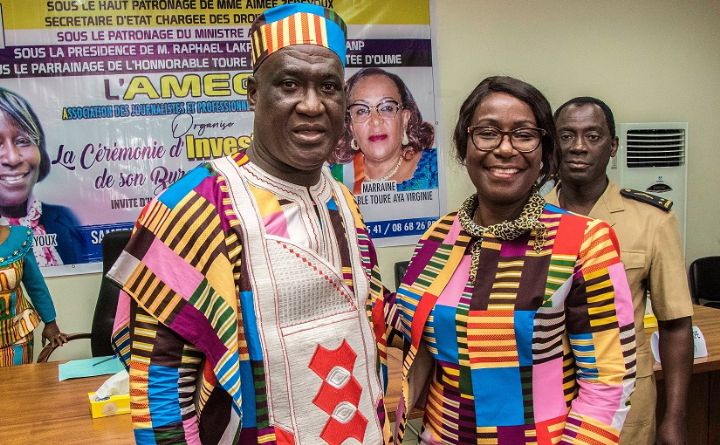 L’UNJCI salue l’investiture du bureau des journalistes de Gagnoa