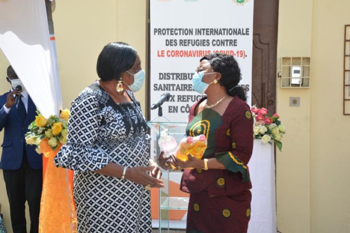 Lutte contre le Covid-19 : le gouvernement ivoirien apporte son soutien à 2 000 réfugiés