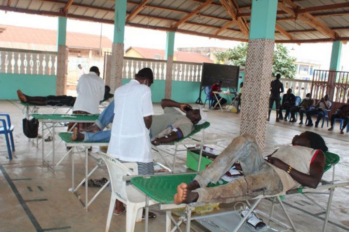 Une opération de collecte de sang organisée par la jeunesse musulmane à Abengourou