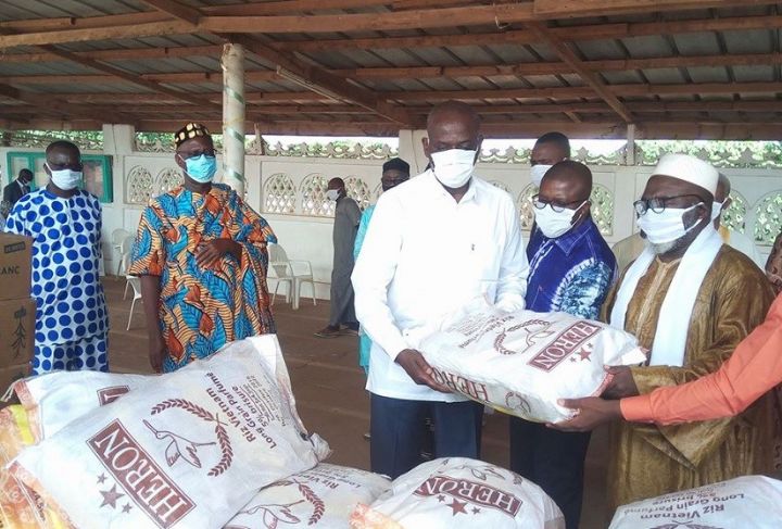 Quinze millions en vivres pour les musulmans du district de Yamoussoukro pour le jeûne