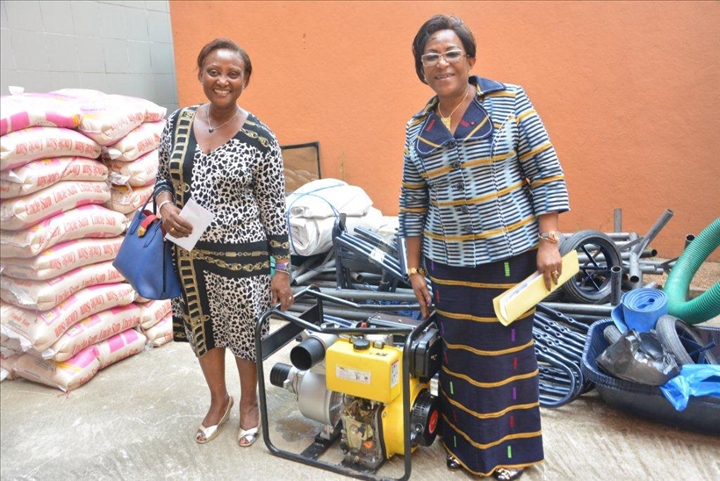 Odienné / soutien aux femmes rurales : Les femmes de Gbéléban ont bénéficié du soutien de la Fondation Petroci