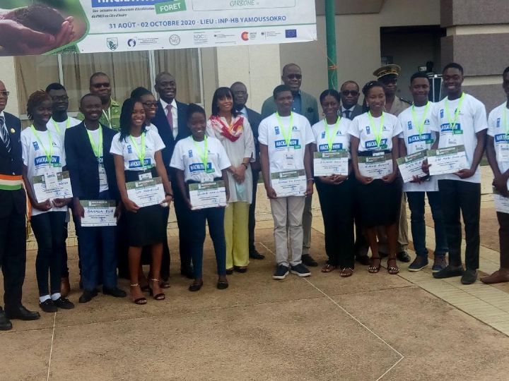 Côté d’Ivoire: trois groupes désignés lauréats du concours Hackathon pour la protection de l’environnement