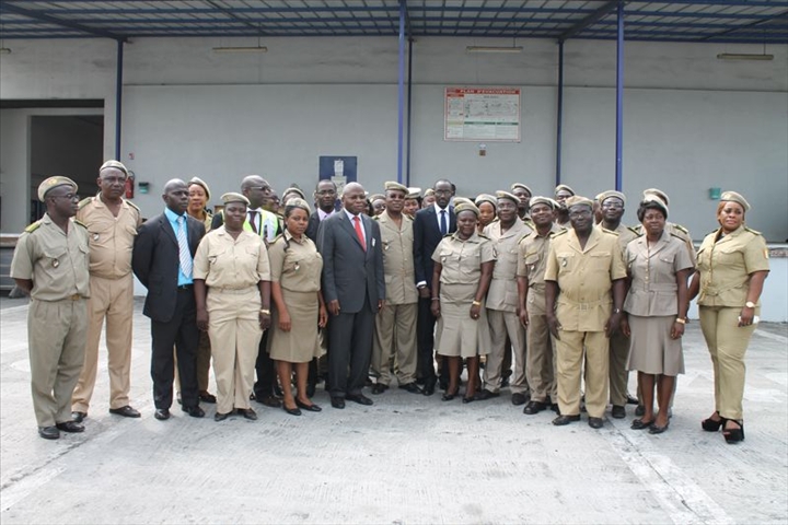 Première visite du ministre du budget à la direction générale de la douane