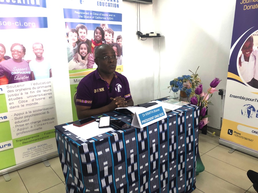 Côte d'Ivoire : l’ONG SOE (Support Orphans Education) lance les festivités de ses 10 années d’existence