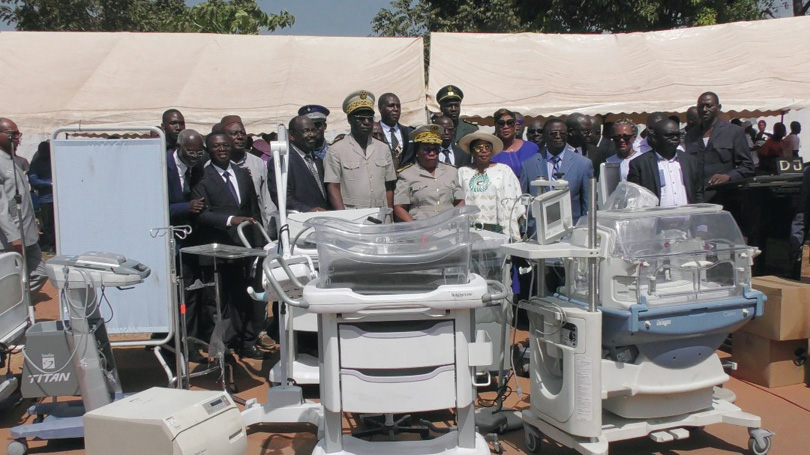 Du matériel acquis à 1,5 milliard aux USA : Véronique Aka équipe les hôpitaux du Moronou