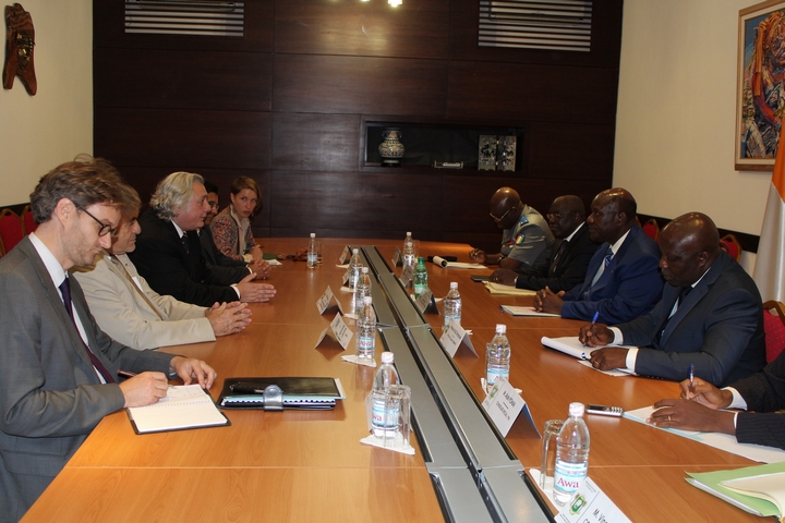 Parlement/ Situation en Côte d’Ivoire: Des Sénateurs français échangent avec les députés