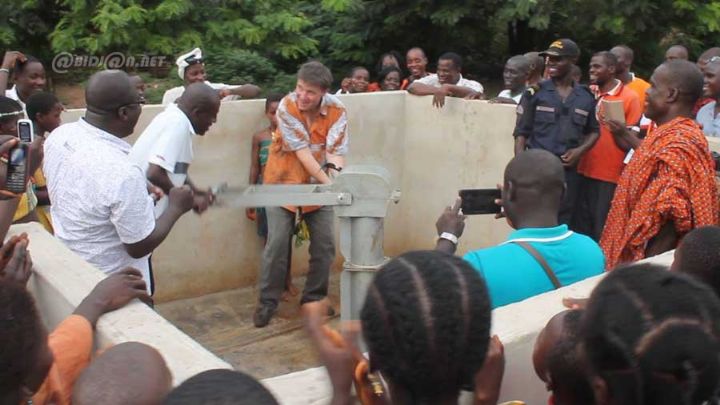 Actions sociales:  l’Association Brumath-Kotoka soulage les populations d’Anoumaba