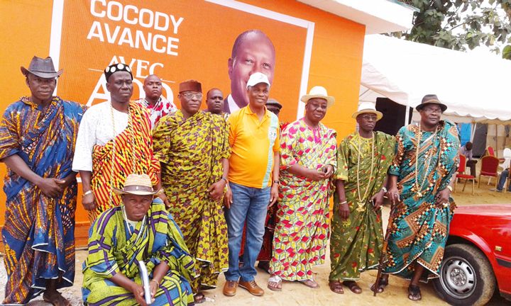 Cocody / Les chefs Ebrié à N’goan Mathias : « Nous soutenons Alassane Ouattara, tout est bouclé »