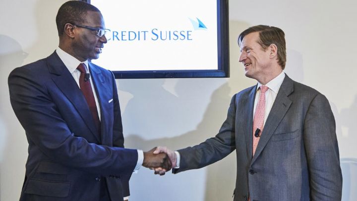 Le Franco-Ivoirien Tidjane Thiam à la tête de Crédit Suisse