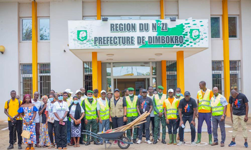Économie verte: les populations de Dimbokro mobilisées pour une ville propre et durable