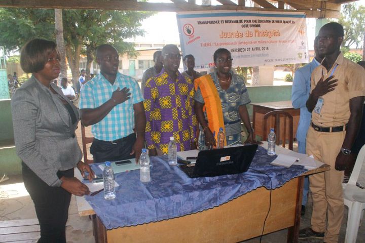 Education/Lutte contre la corruption et la tricherie en milieu scolaire: Journée d’Intégrité au Lycée Moderne2 de Grand-Bassam