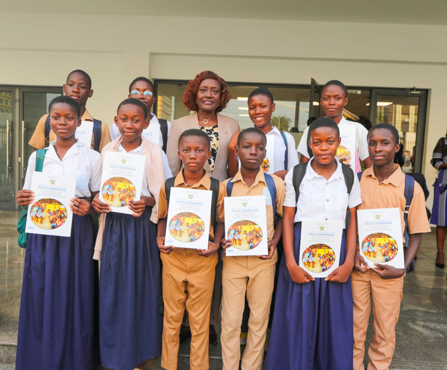 Éducation nationale et Alphabétisation : le rapport des États Généraux de l'Éducation Nationale et de l'Alphabétisation disponible sur www.education.gouv.ci