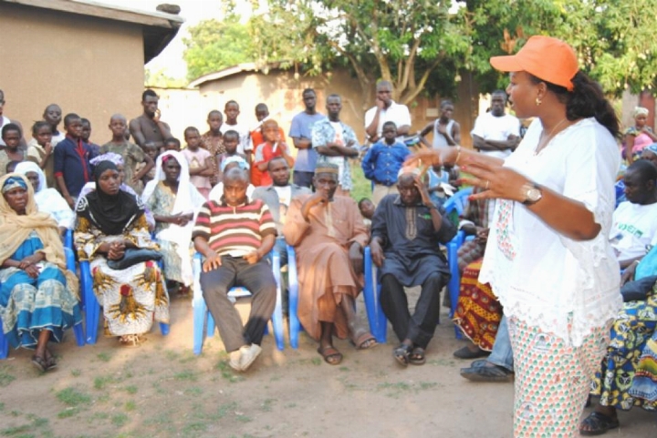 Odienné / A une semaine de la clôture de la  campagne : Nassénéba Touré continue de convaincre les potentiels électeurs	