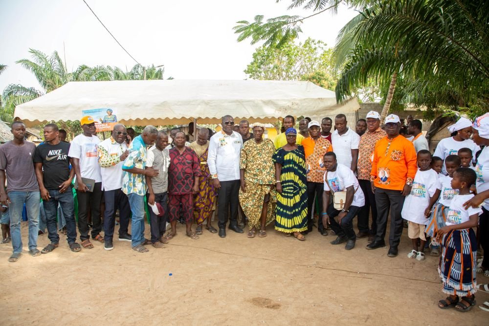 Élections législatives à Toumodi : le RHDP en campagne dans les villages
