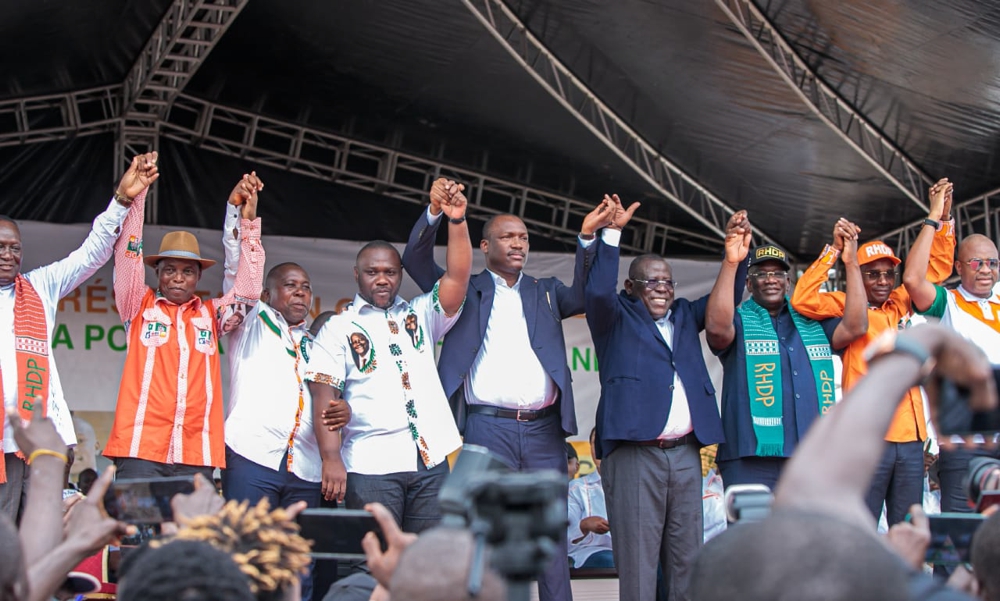 Elections locales du 2 septembre 2023 : Les candidats du RHDP dans le Haut-Sassandra présentés officiellement aux populations