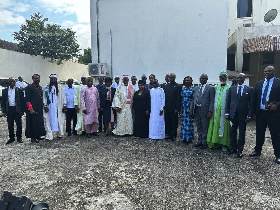 Élections sénatoriales 2023: la présidente du Conseil constitutionnel reçoit des guides religieux