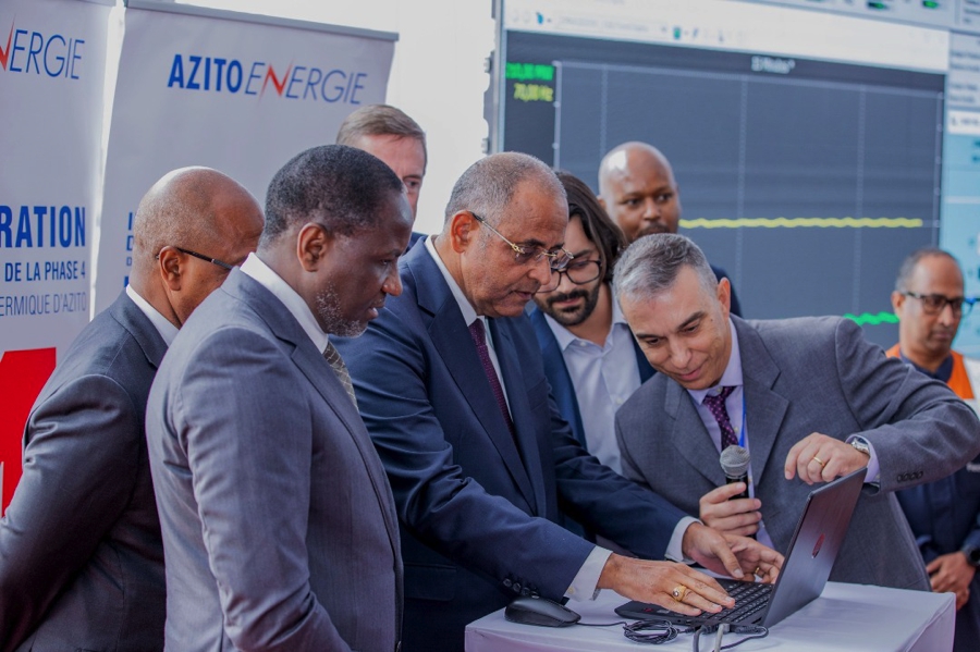 Électricité: la Côte d'Ivoire inaugure une turbine à gaz de 180 MW