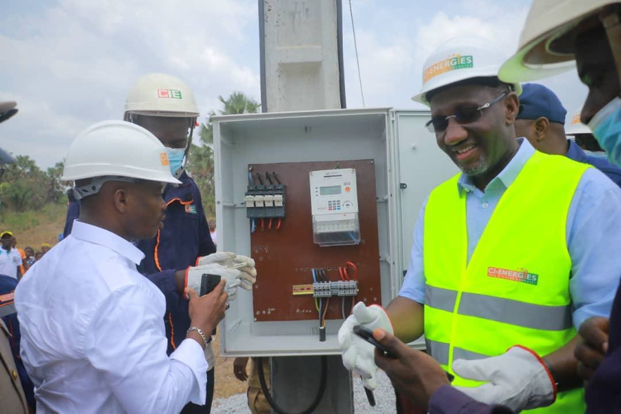 Electrification : le Ministre Souleymane Diarrassouba parraine la mise sous tension de 7 localités du District autonome de Yamoussoukro