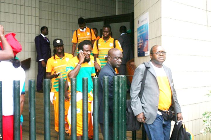 Les Eléphants de Côte d’Ivoire sont arrivés à Libreville ce vendredi