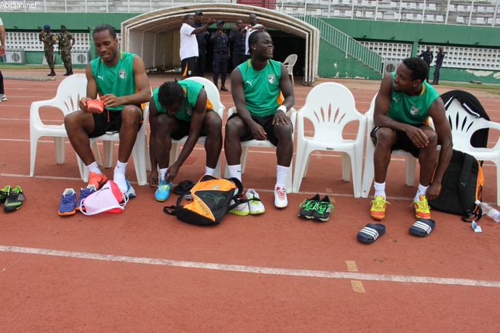 Action humanitaire / Journée de l’enfant africain :  Drogba et ses camarades aux côtés des handicapés intellectuels