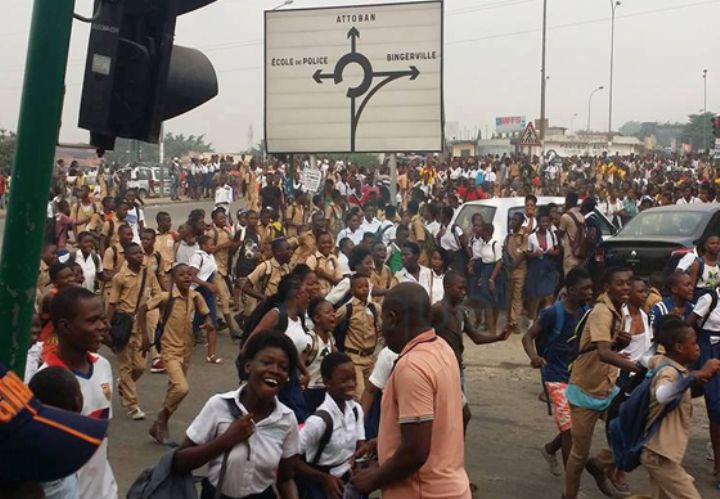 Côte d’Ivoire: manifestation d’étudiants à Bouaké après un meurtre