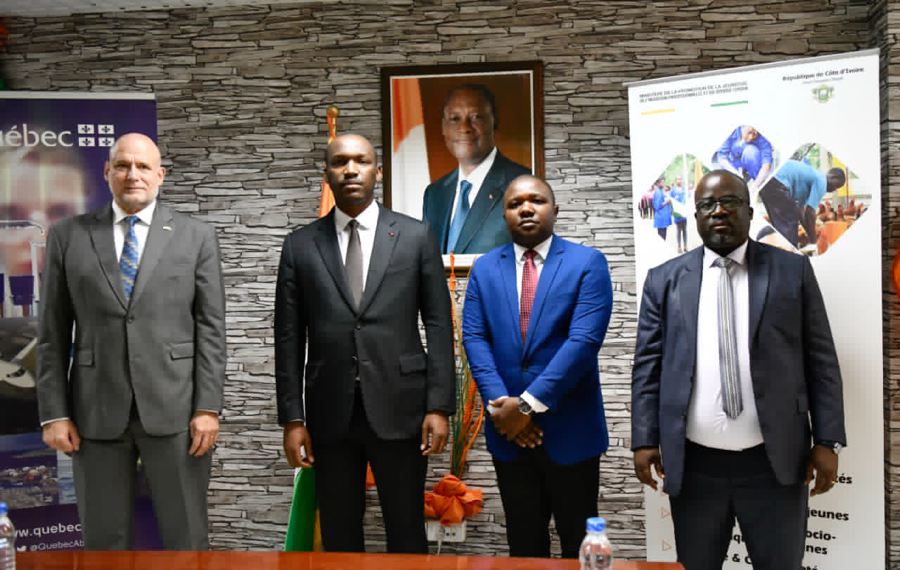 Engagement des jeunes au Québec et en Côte d’Ivoire : les Offices jeunesse internationaux du Québec et le Ministère ivoirien de la Jeunesse signent une entente