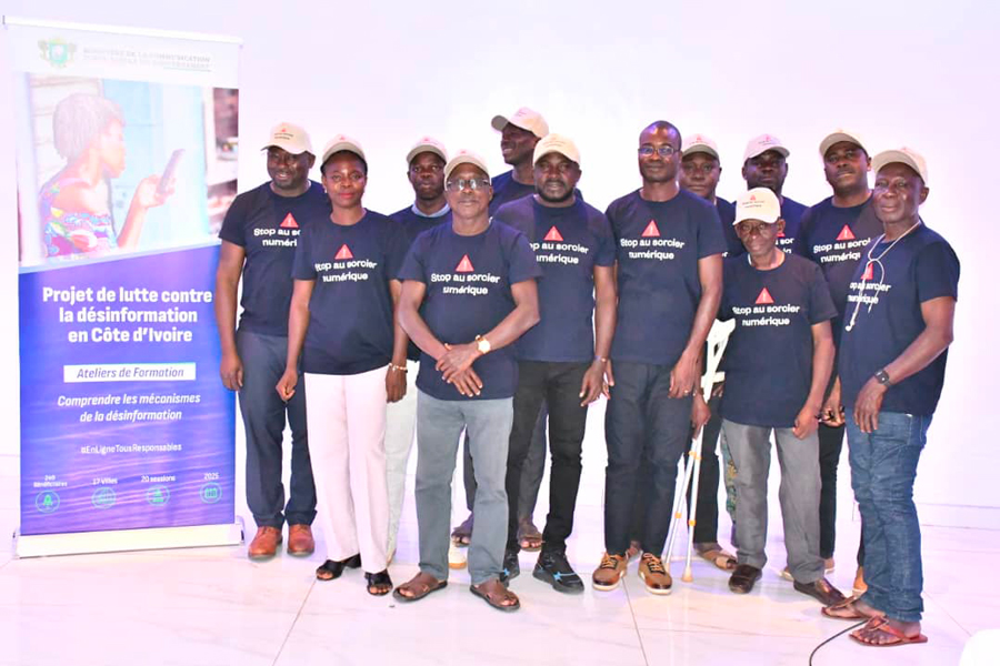 EnligneTousResponsables : des journalistes du Gontougo formés à l’utilisation responsable du numérique