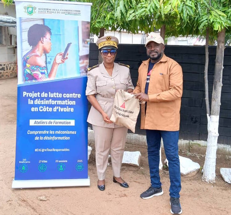 #EnLigneTousResponsables : le Ministère de la Communication renforce les capacités des journalistes et acteurs des médias du Guémon/Cavally