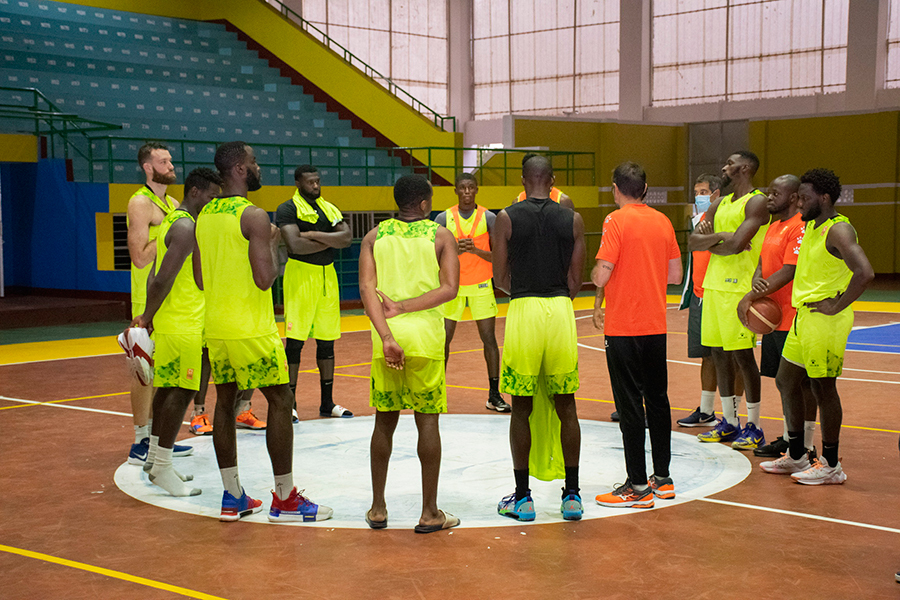 1/4 de finale AfroBasket 2021: les Éléphants ont eu leur dernière séance avant le match contre la Guinée