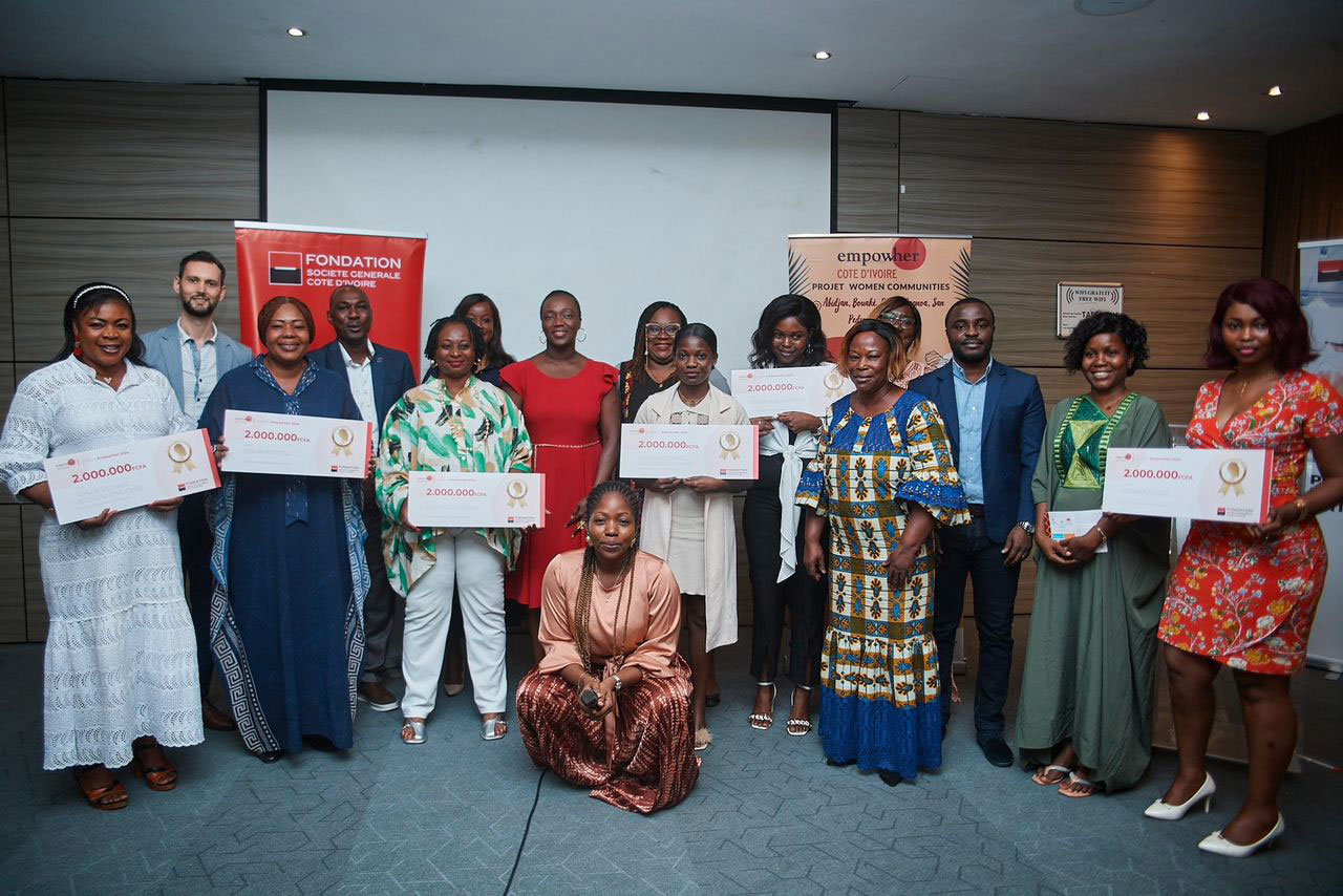 Publireportage - Côte d’Ivoire/Entrepreneuriat féminin: la Fondation Société Générale Côte d'Ivoire appuie les femmes du programme 