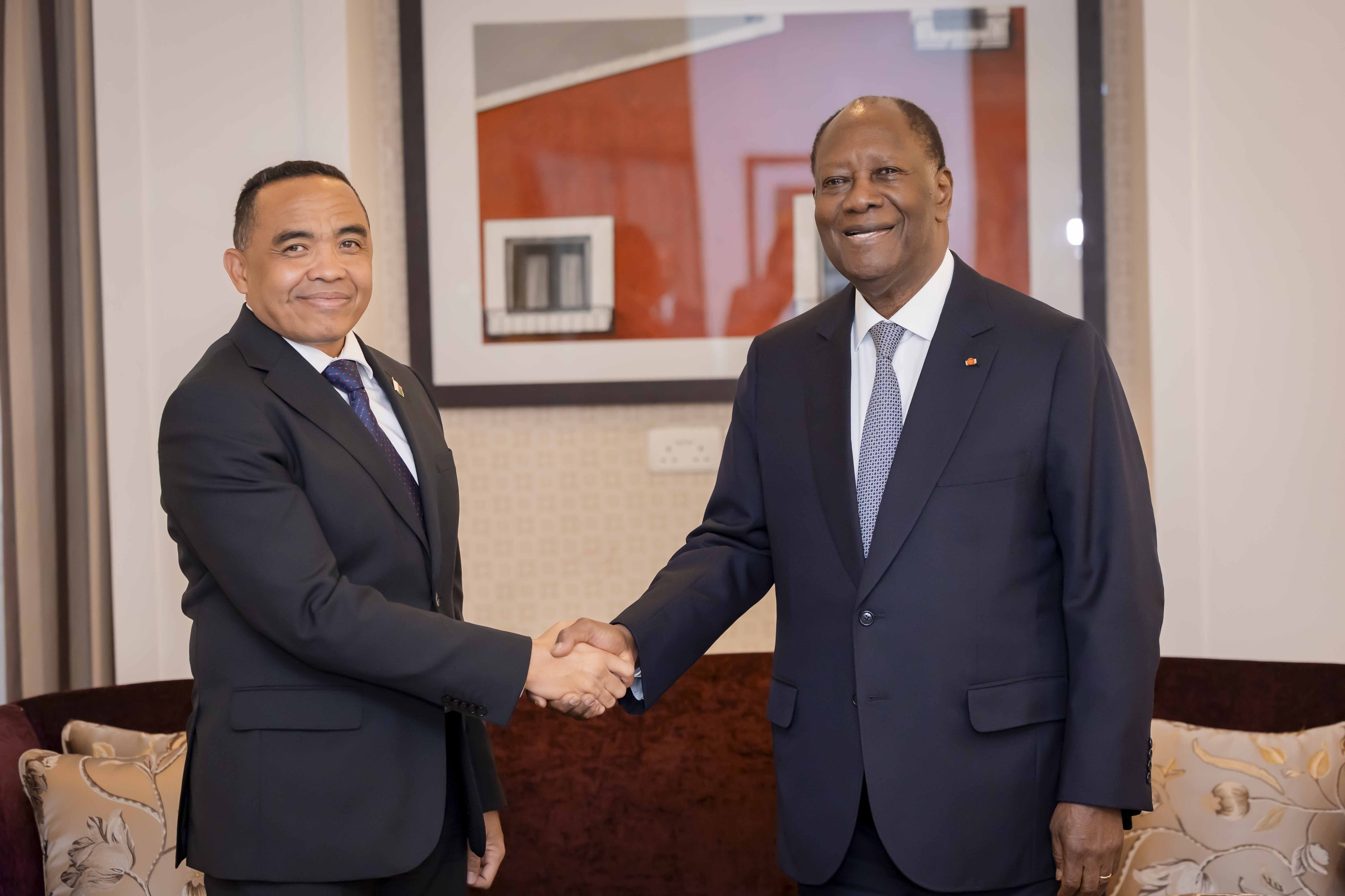 Les entretiens du Chef de l’État, S.E.M. Alassane OUATTARA à Nairobi