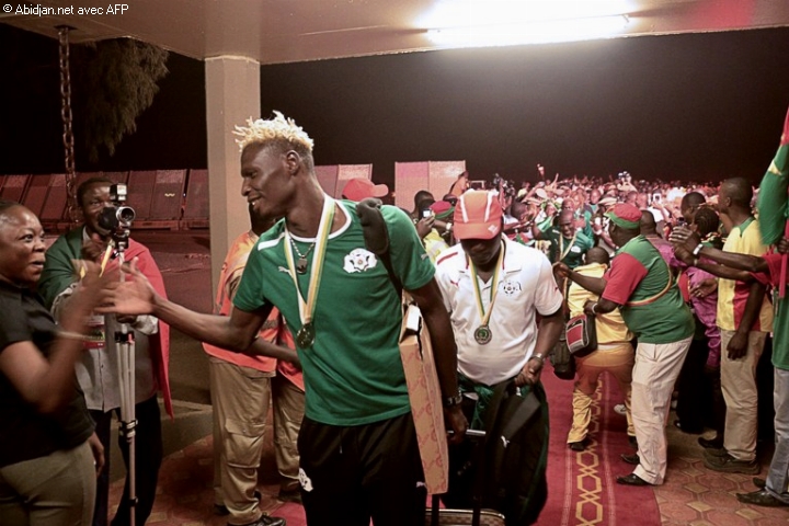 Retour triomphal des Etalons au Burkina Faso